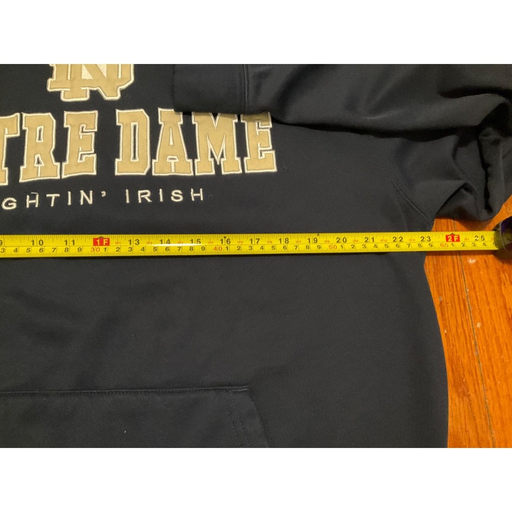 Colosseum Notre Dame Mens Large Fighting Irish Long Sleeve NCAA Football READ - Picture 3 of 6